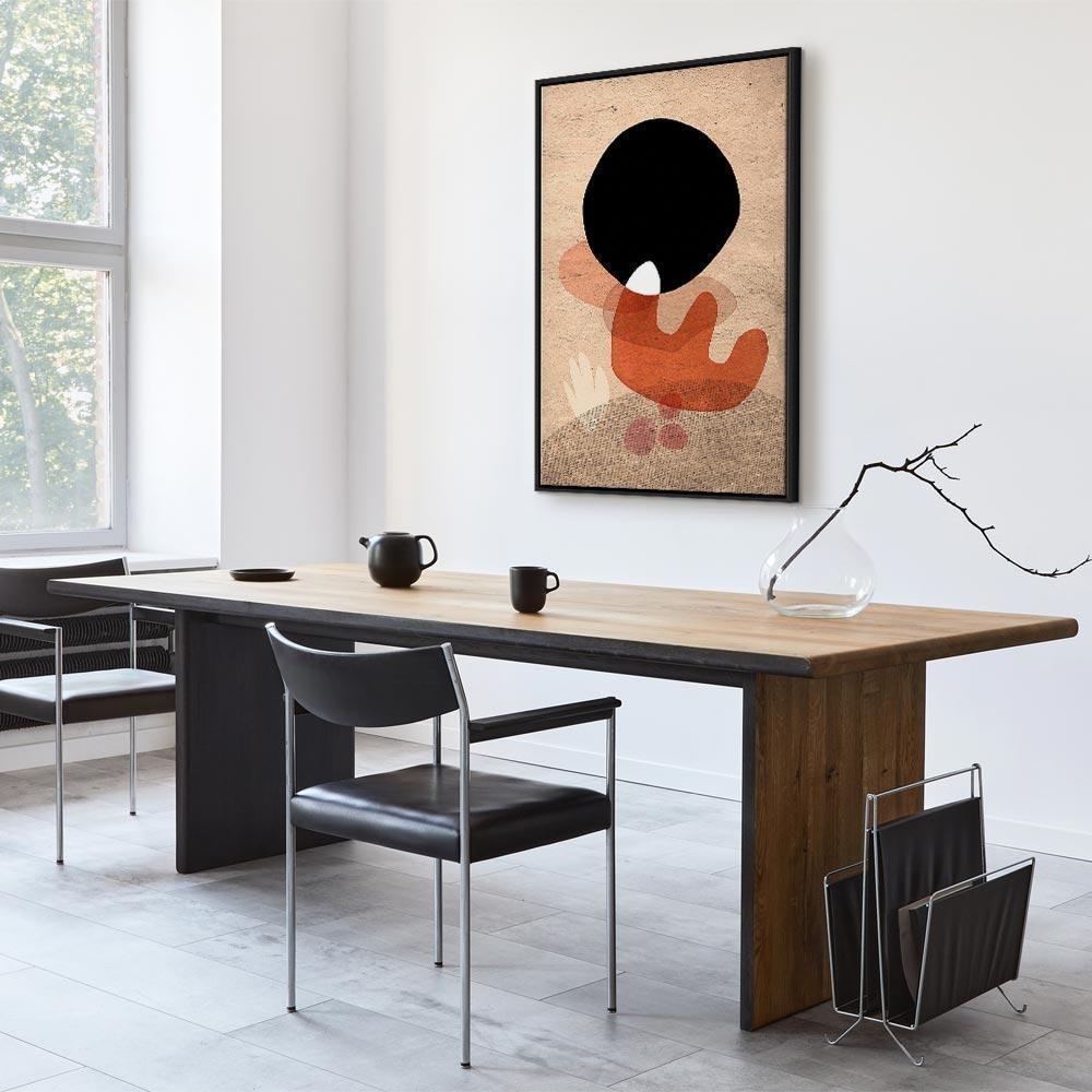 Obraz - Czarny kamień (1-częściowy) pionowy