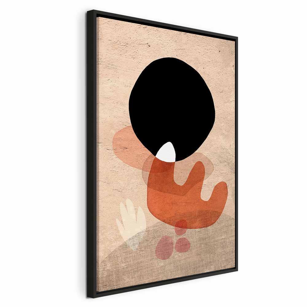 Obraz - Czarny kamień (1-częściowy) pionowy