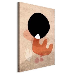 Obraz - Czarny kamień (1-częściowy) pionowy