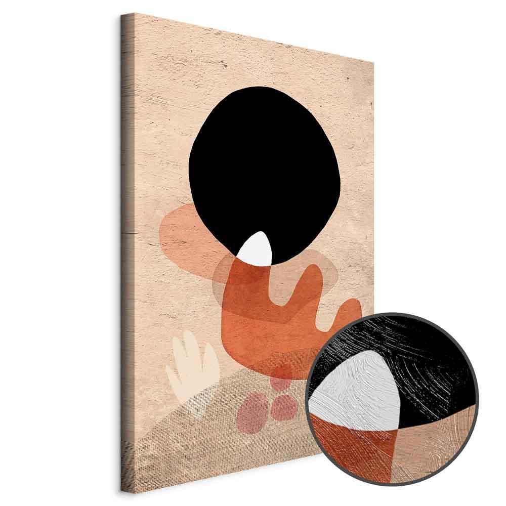 Obraz - Czarny kamień (1-częściowy) pionowy