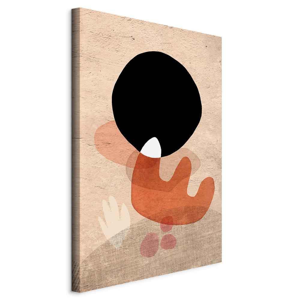 Obraz - Czarny kamień (1-częściowy) pionowy