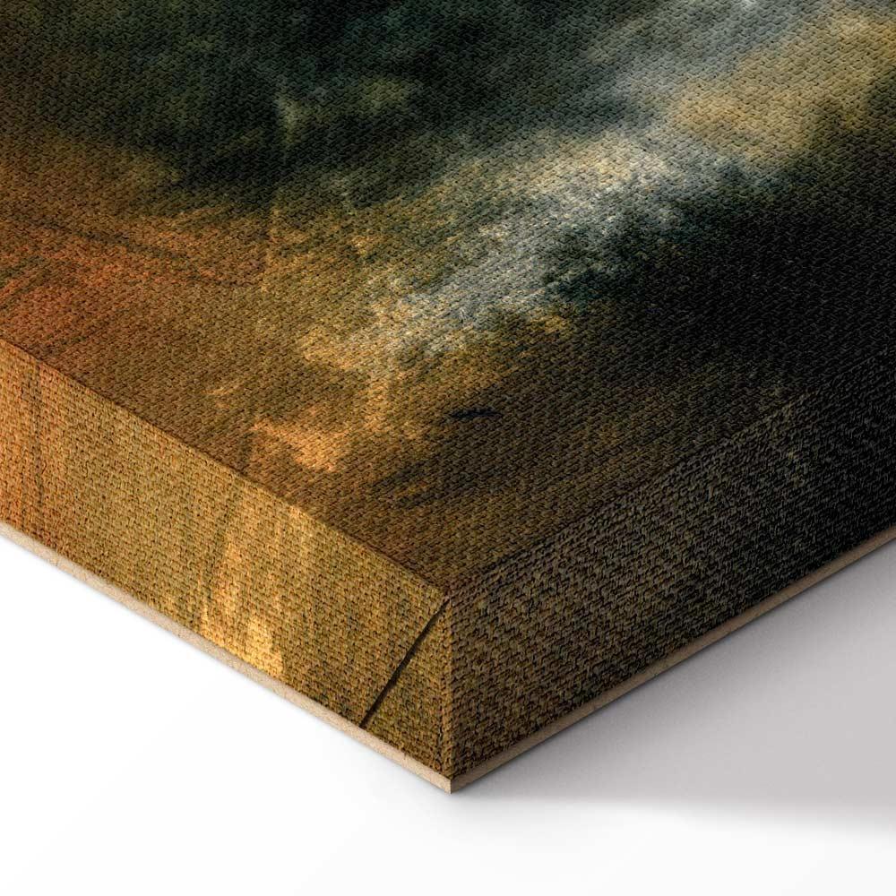 Obraz - Dostojne świerki (1-częściowy) szeroki