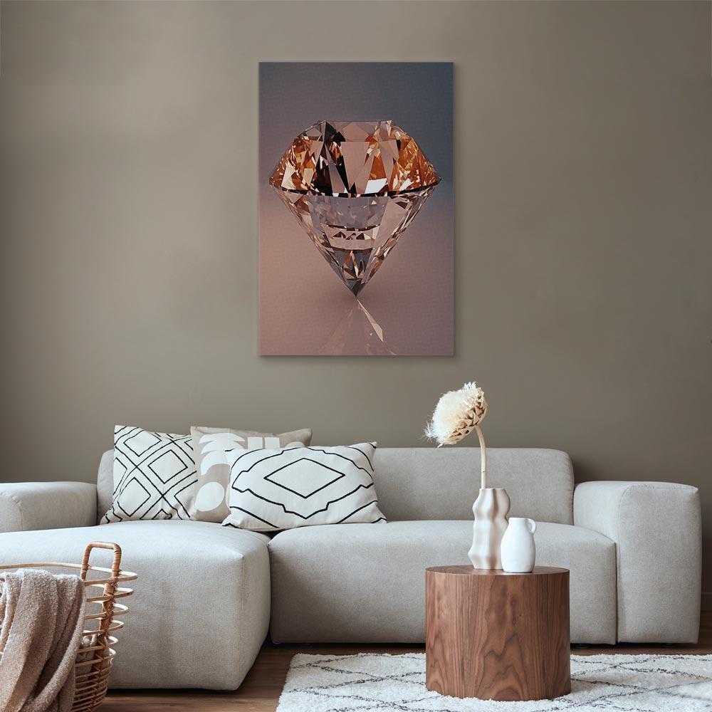 Obraz - Drogi diament (1-częściowy) pionowy