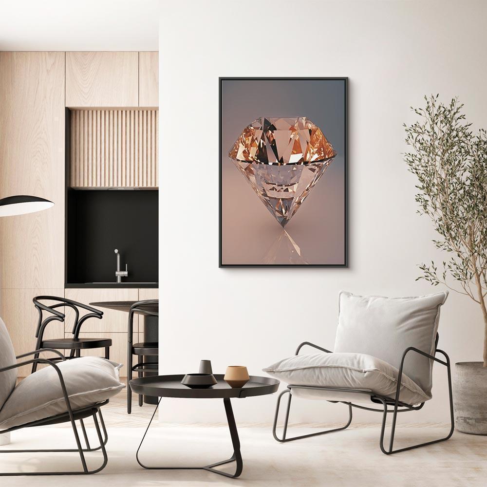 Obraz - Drogi diament (1-częściowy) pionowy