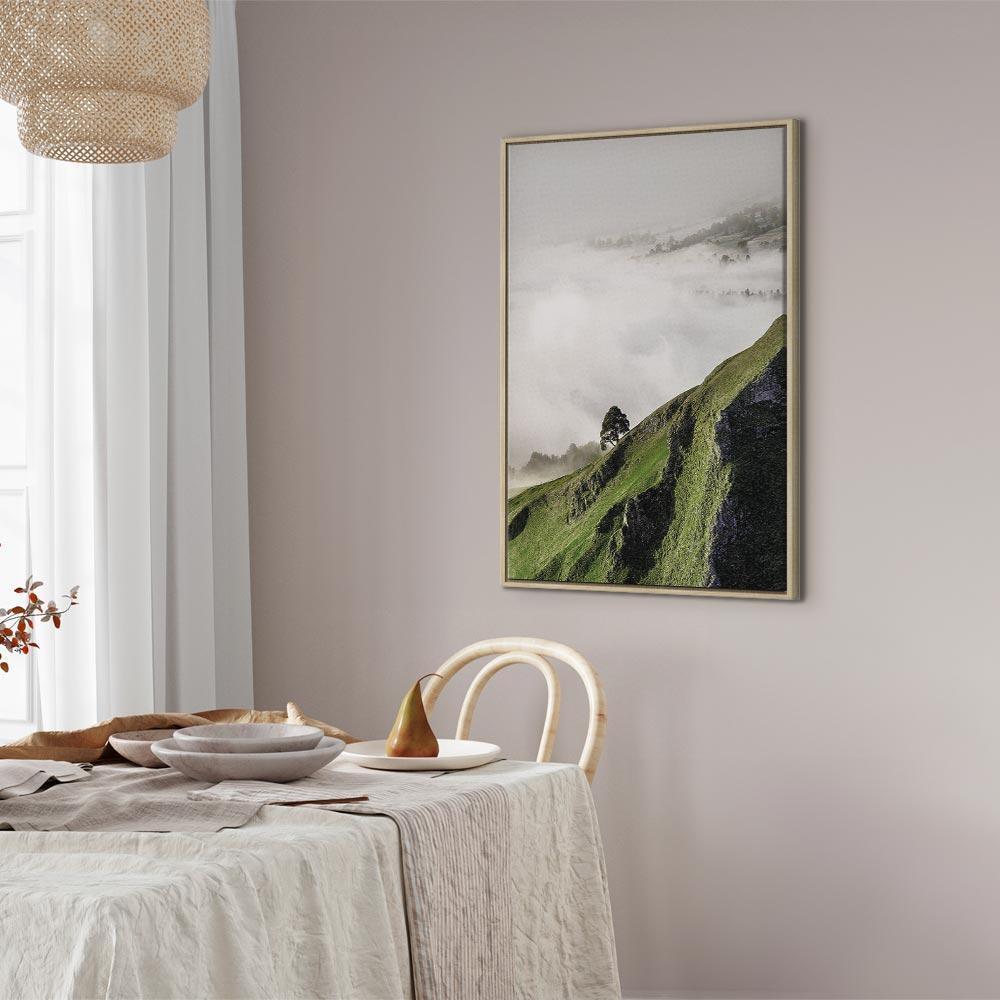 Obraz - Drzewo nad chmurami (1-częściowy) pionowy