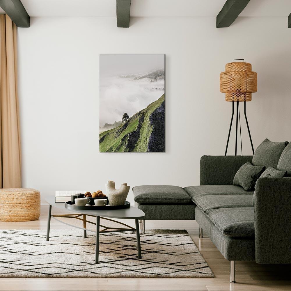 Obraz - Drzewo nad chmurami (1-częściowy) pionowy