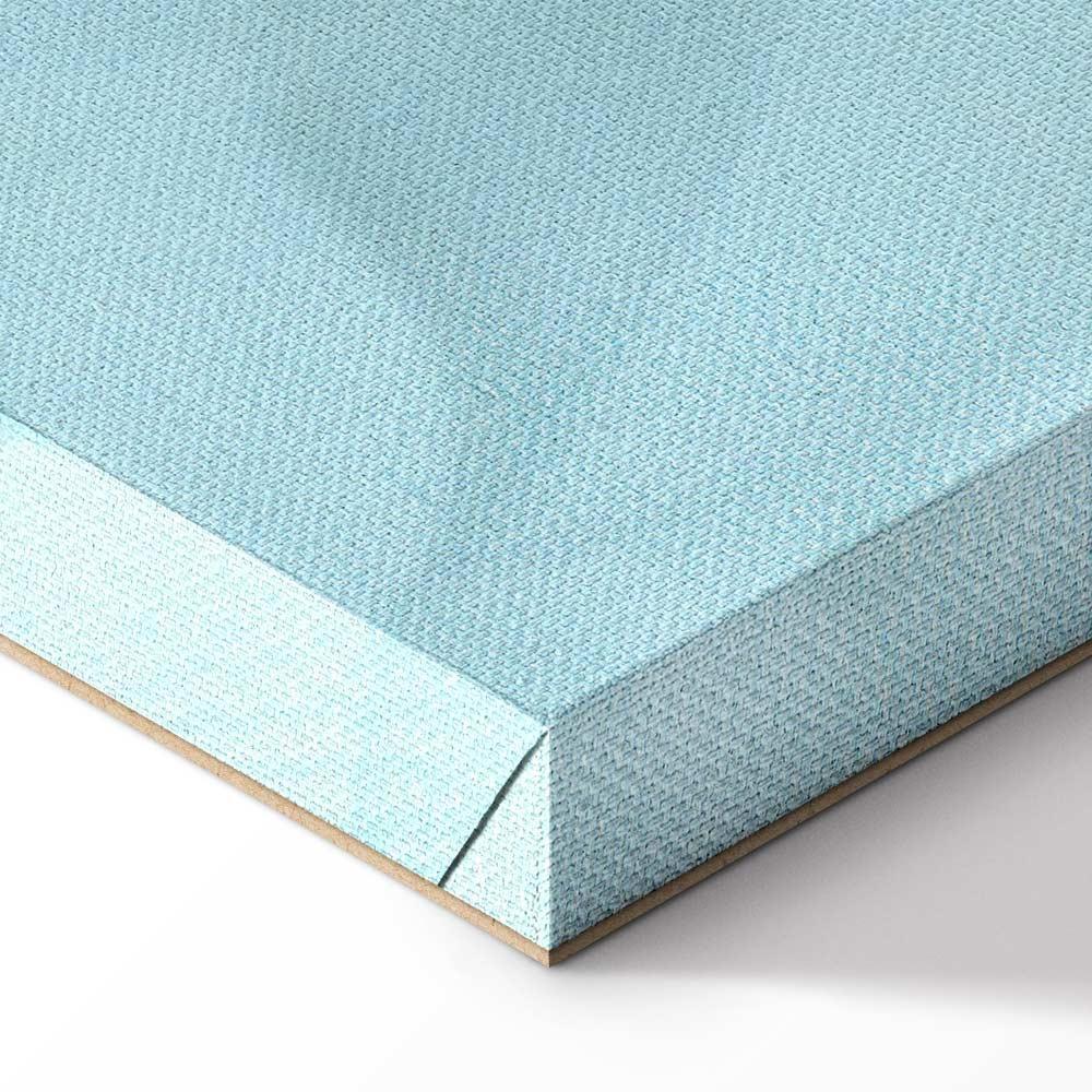 Obraz - Duże liście w odcieniach zielono-miętowych: motyw botaniczny