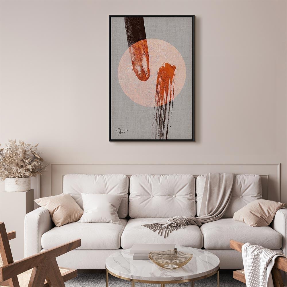 Obraz - Dwie komety (1-częściowy) pionowy