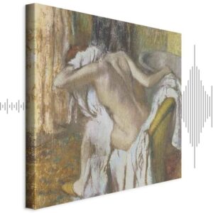 Obraz - Edgar Degas – Dziewczyna wycierająca się