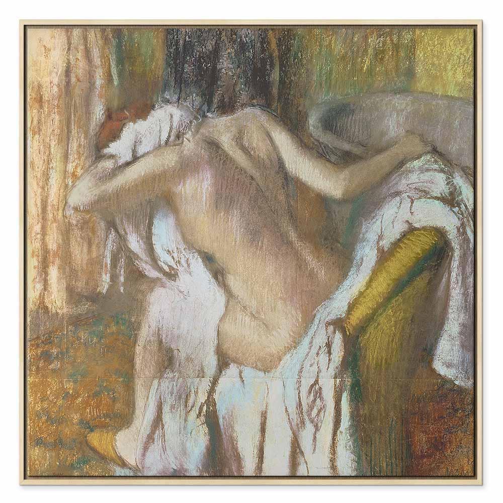 Obraz - Edgar Degas – Dziewczyna wycierająca się