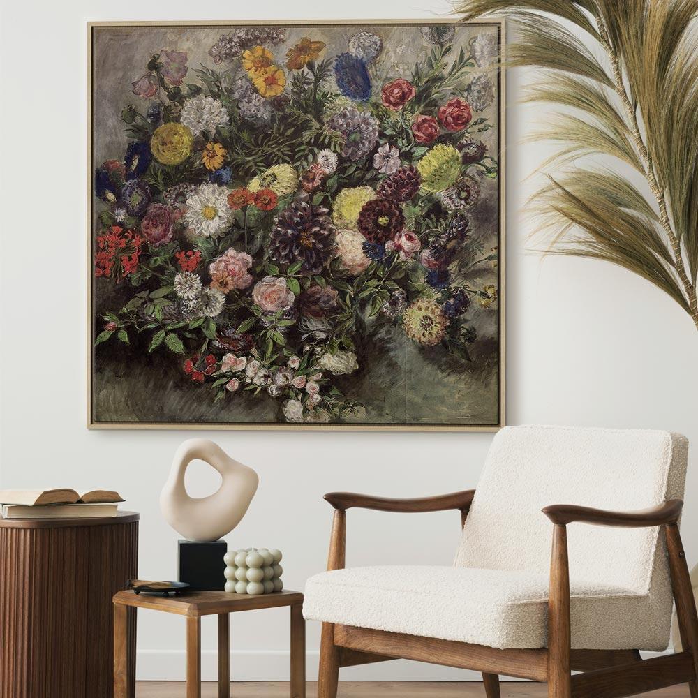 Obraz - Eugène Delacroix – Bukiet kwiatów