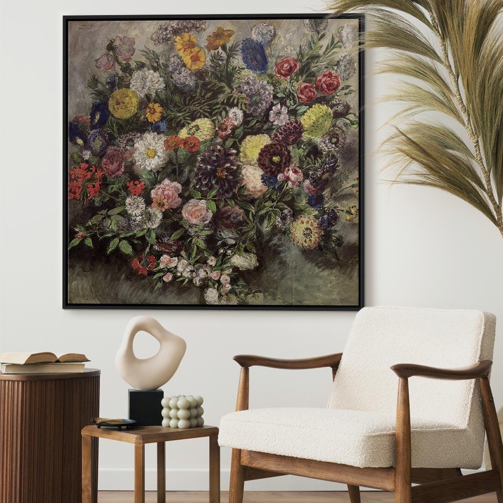 Obraz - Eugène Delacroix – Bukiet kwiatów