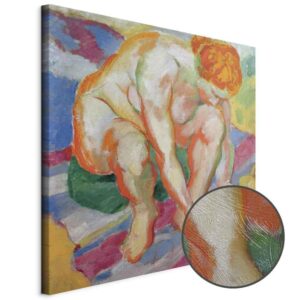 Obraz - Franz Marc – Akt z kotem