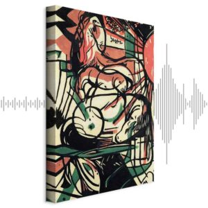 Obraz - Franz Marc – Narodziny konia