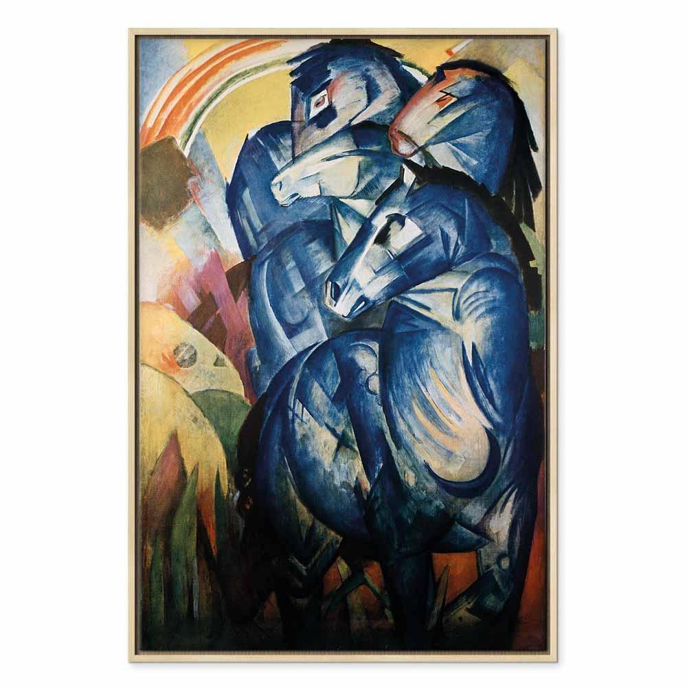 Obraz - Franz Marc – Wieża niebieskich koni