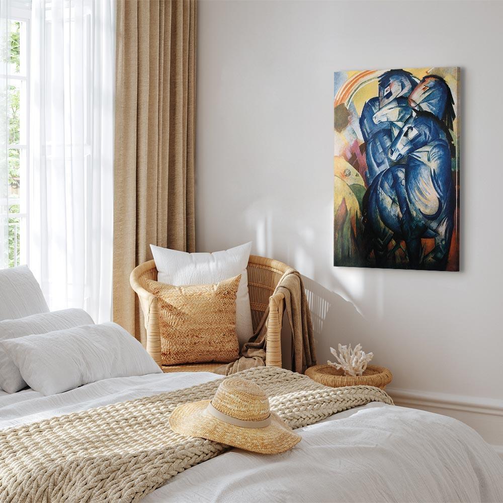 Obraz - Franz Marc – Wieża niebieskich koni