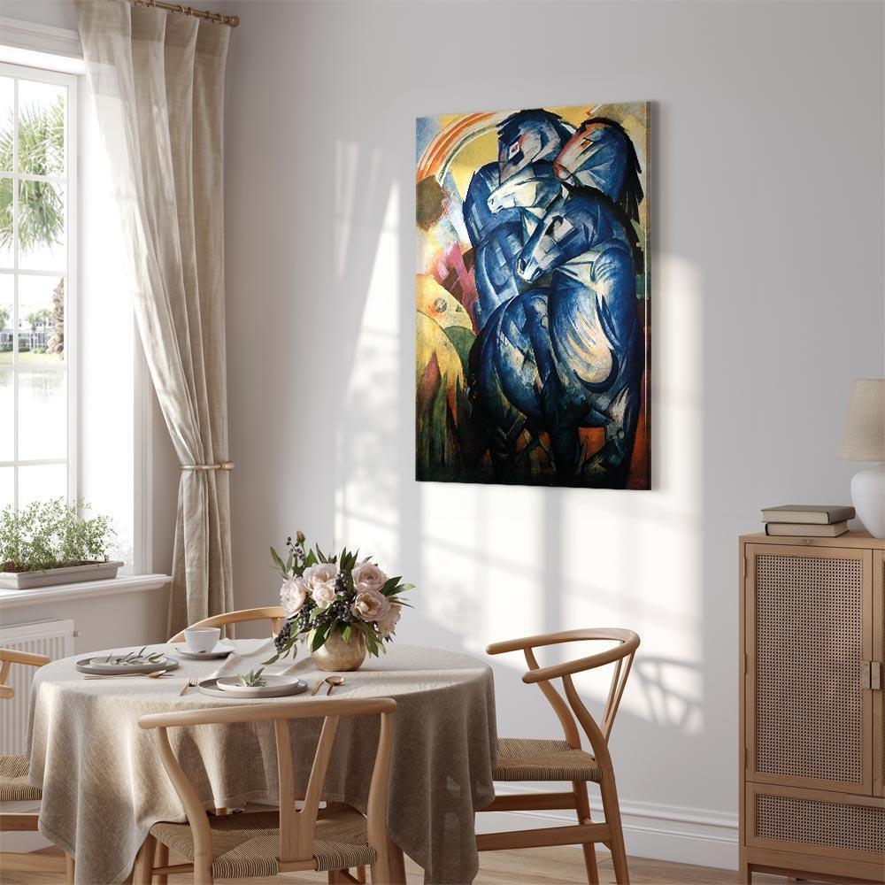 Obraz - Franz Marc – Wieża niebieskich koni