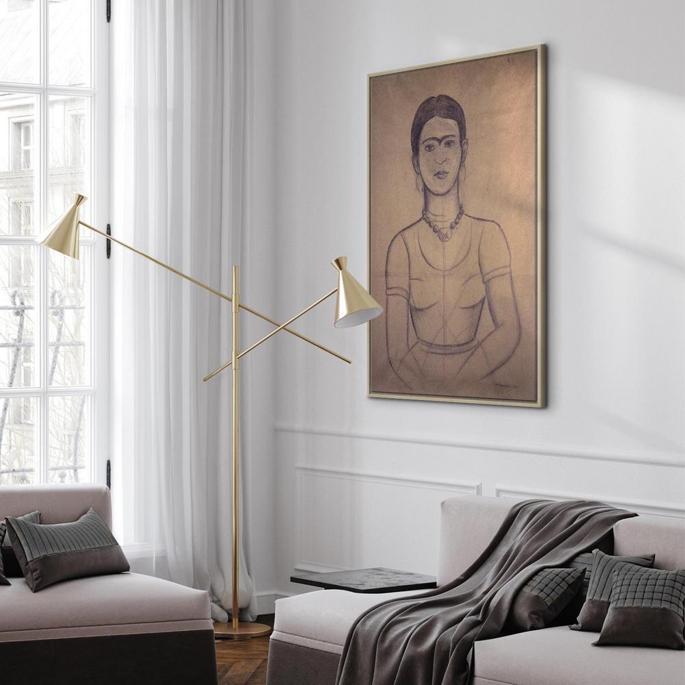 Obraz - Frida Kahlo – Autoportret, 1929 (rysunek)