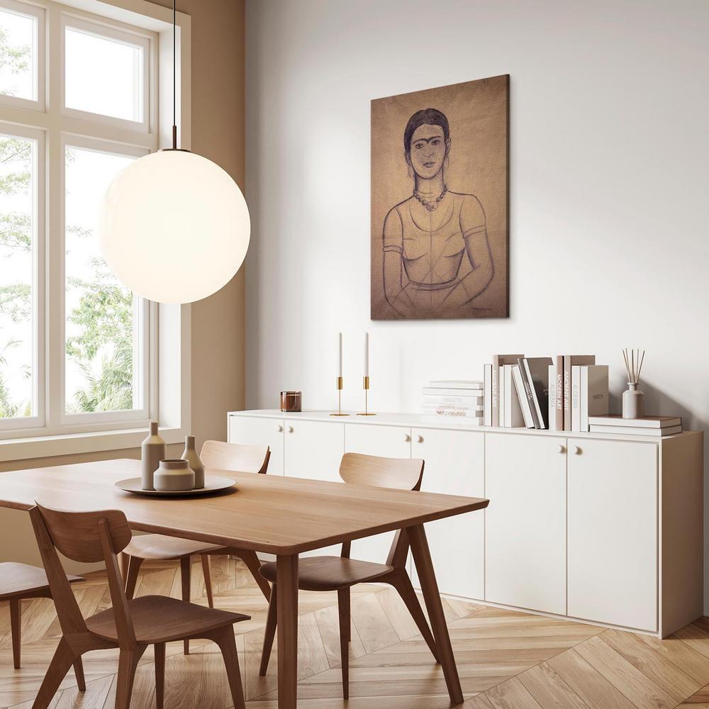 Obraz - Frida Kahlo – Autoportret, 1929 (rysunek)