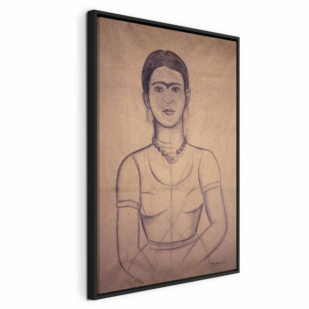 Obraz - Frida Kahlo – Autoportret, 1929 (rysunek)