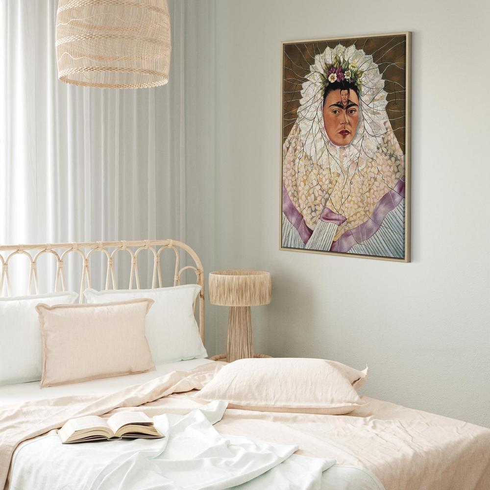 Obraz - Frida Kahlo – Autoportret jako Tehuana (Diego w moich myślach)