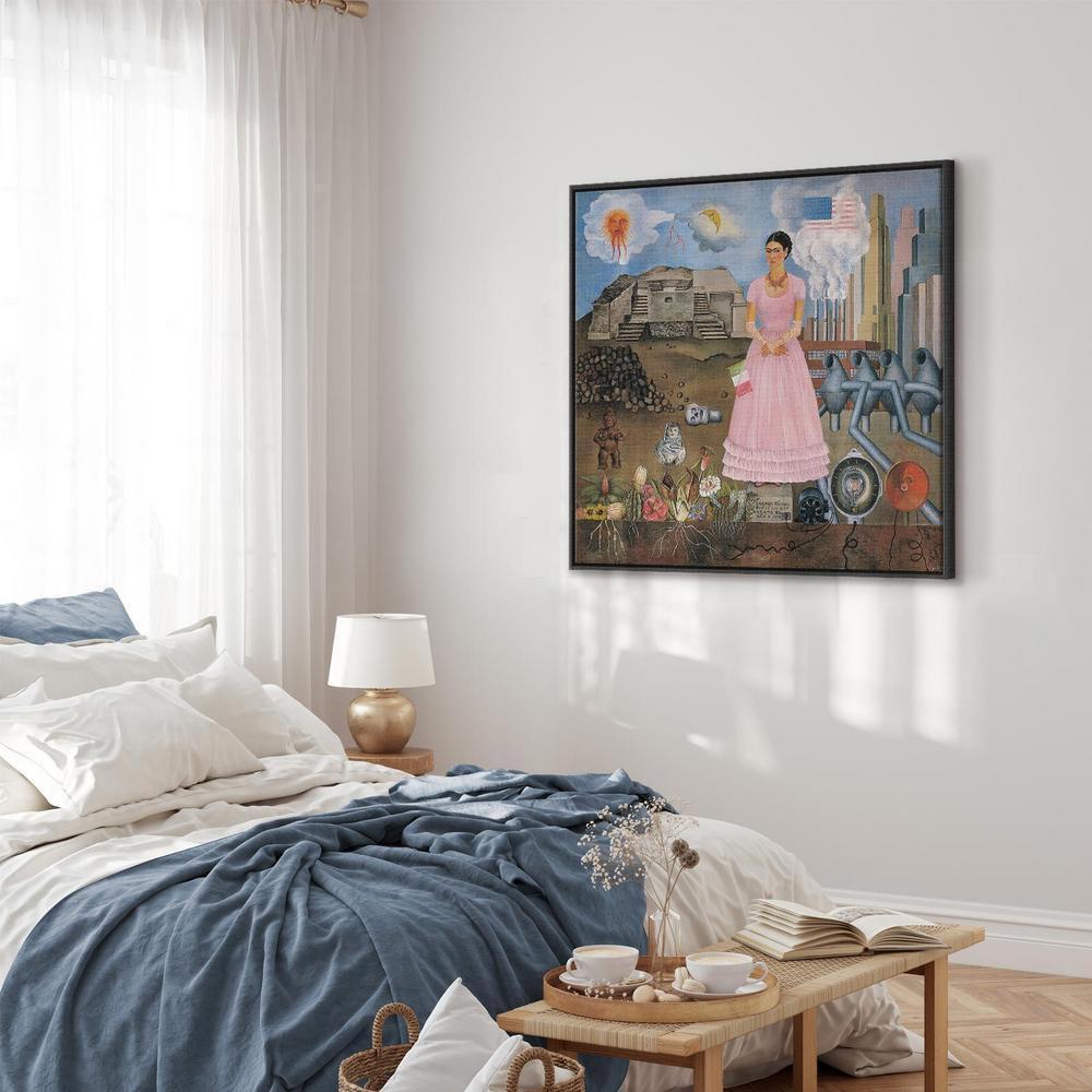 Obraz - Frida Kahlo – Autoportret na granicy Meksyku i USA