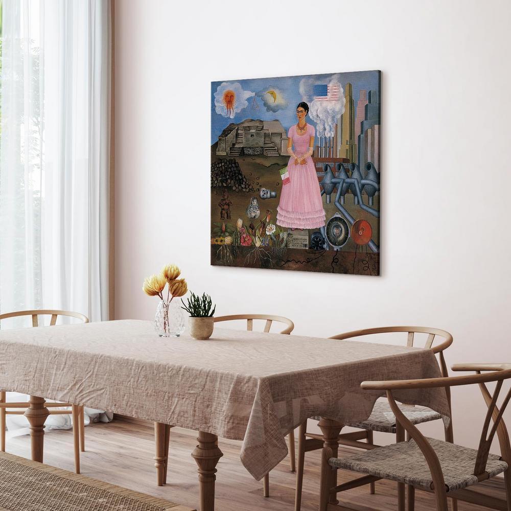 Obraz - Frida Kahlo – Autoportret na granicy Meksyku i USA