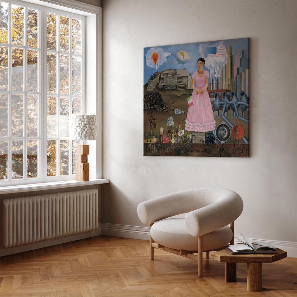 Obraz - Frida Kahlo – Autoportret na granicy Meksyku i USA