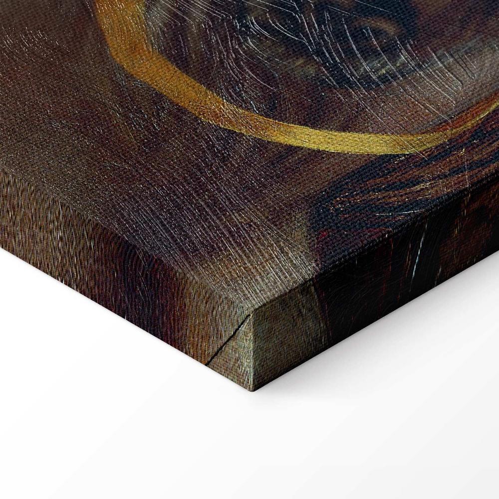 Obraz - Frida Kahlo – Autoportret z Changuito