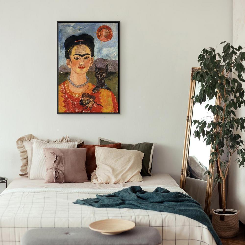 Obraz - Frida Kahlo – Autoportret z Diego na mojej piersi