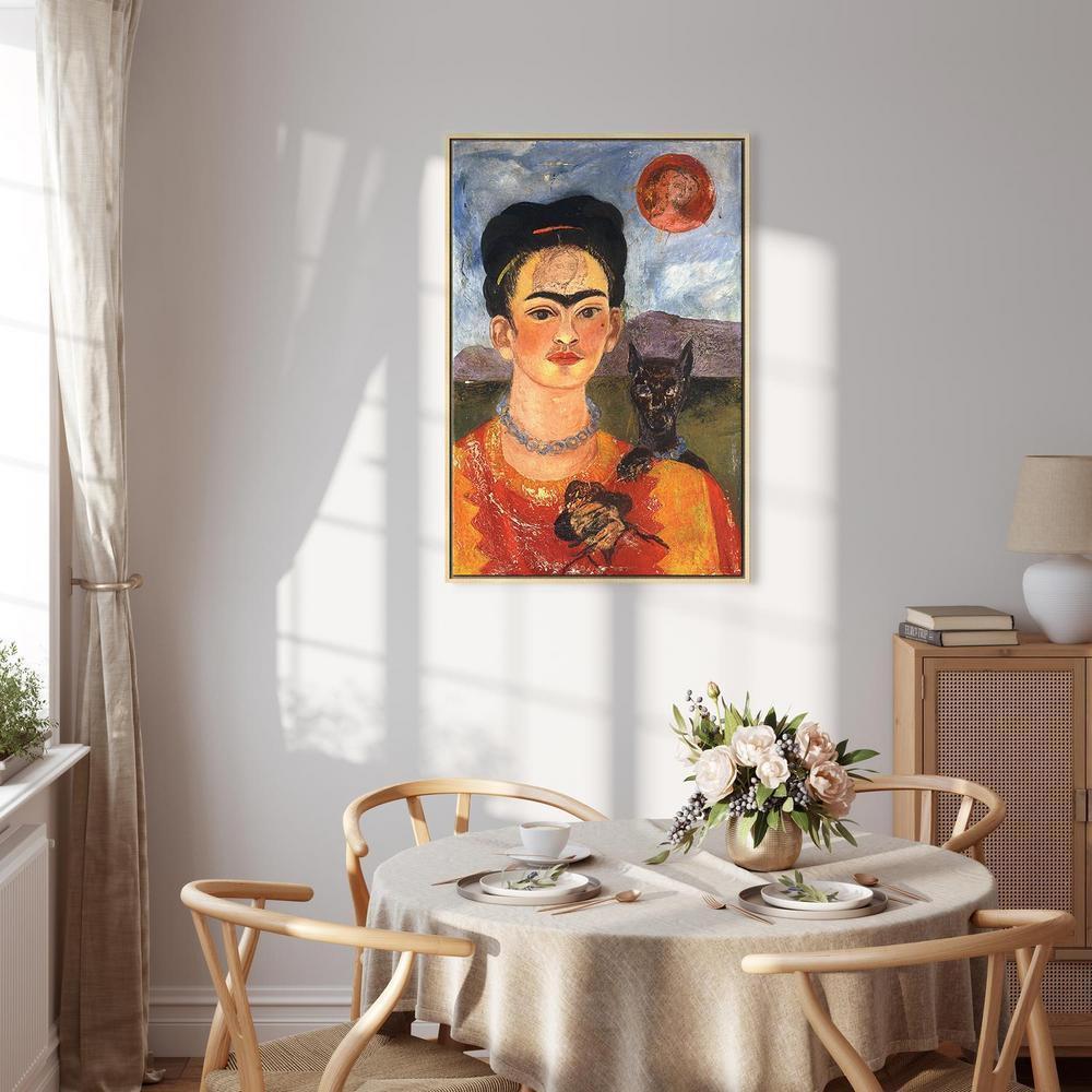 Obraz - Frida Kahlo – Autoportret z Diego na mojej piersi