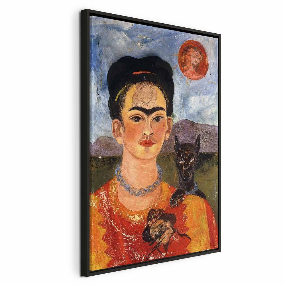 Obraz - Frida Kahlo – Autoportret z Diego na mojej piersi
