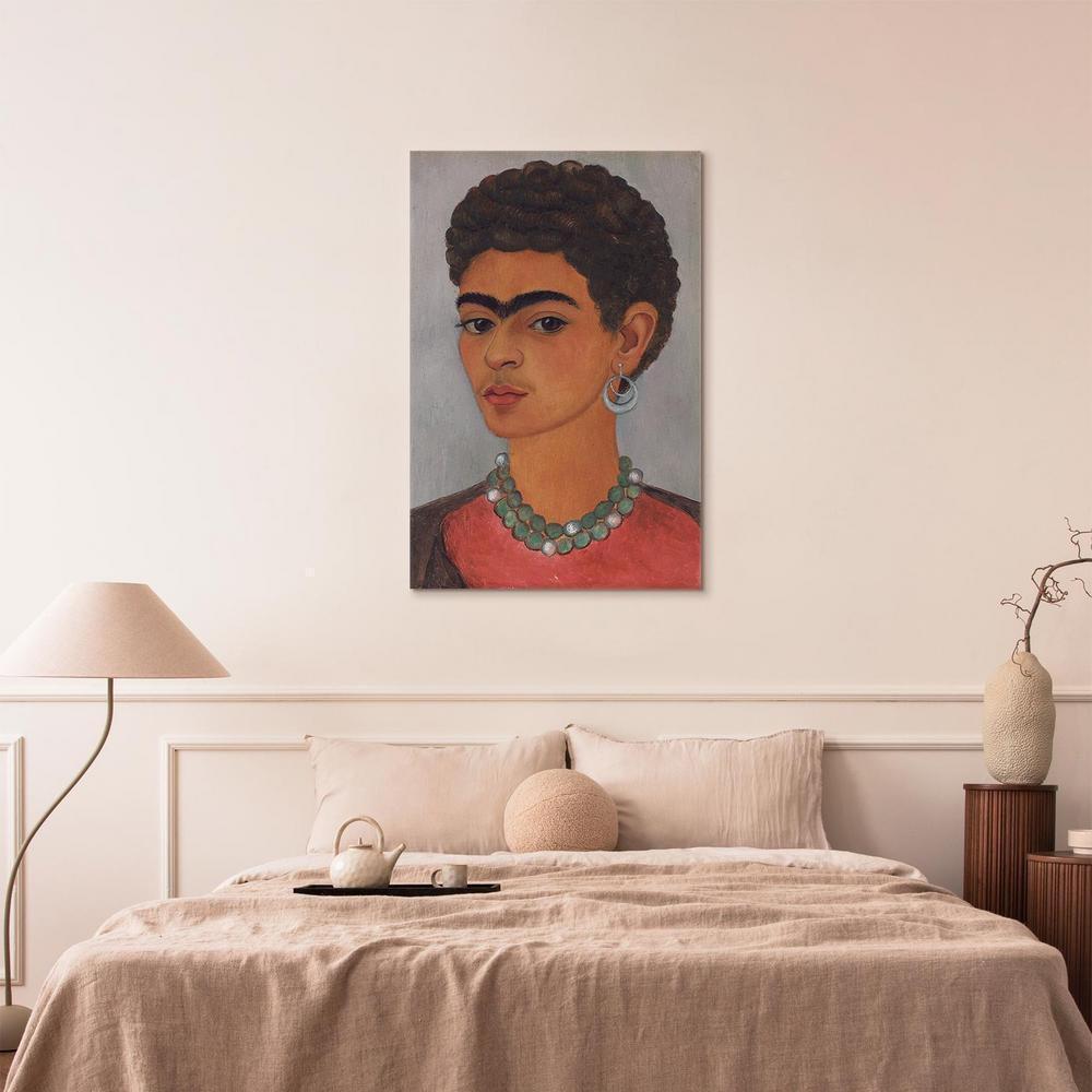 Obraz - Frida Kahlo – Autoportret z kręconymi włosami