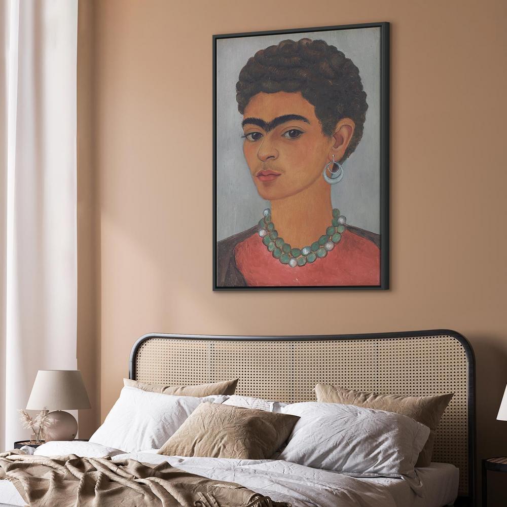 Obraz - Frida Kahlo – Autoportret z kręconymi włosami
