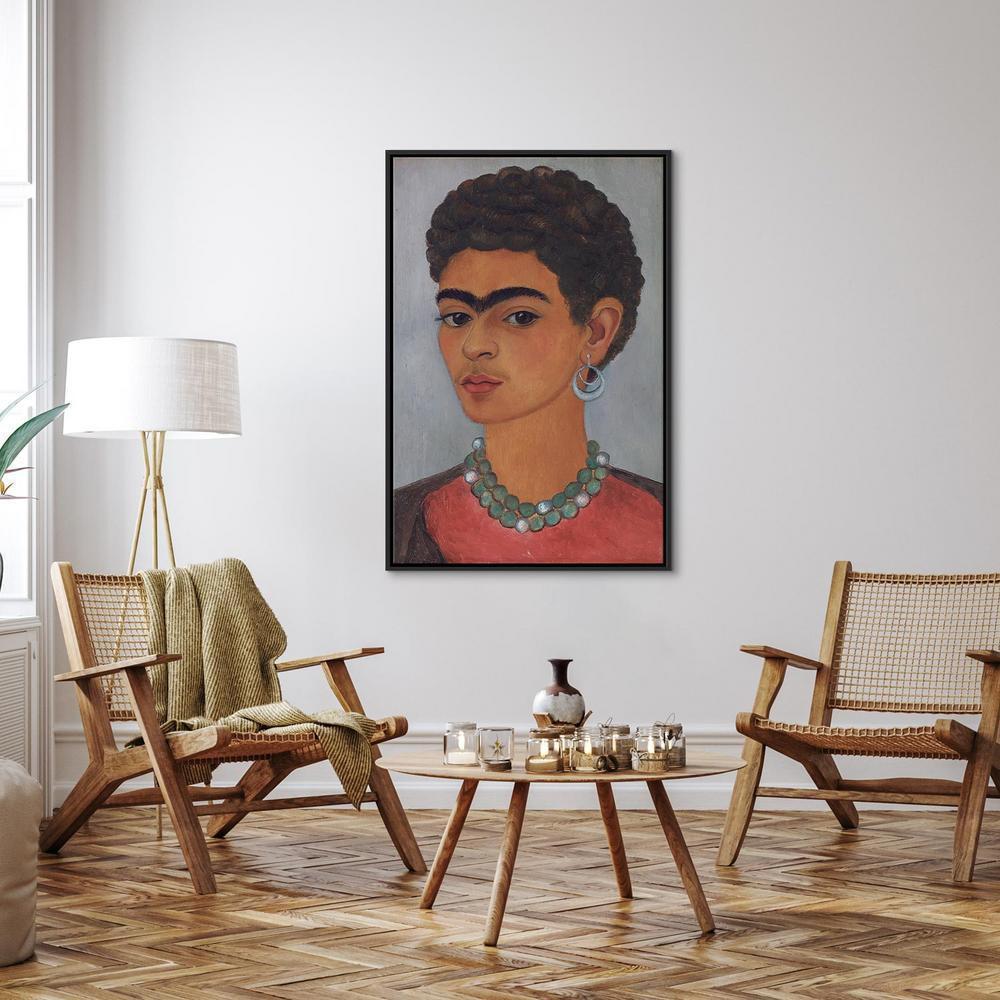Obraz - Frida Kahlo – Autoportret z kręconymi włosami