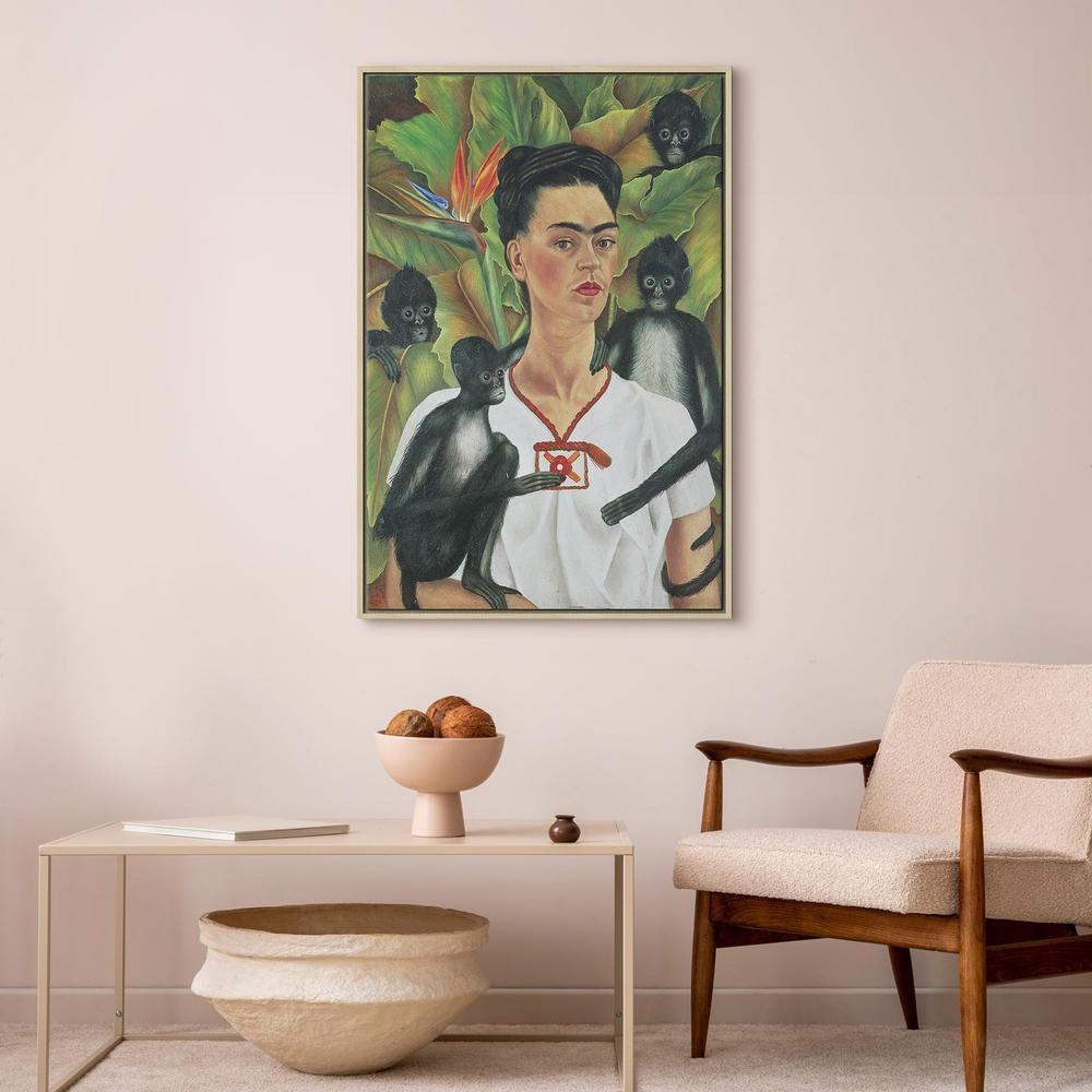 Obraz - Frida Kahlo – Autoportret z małpami