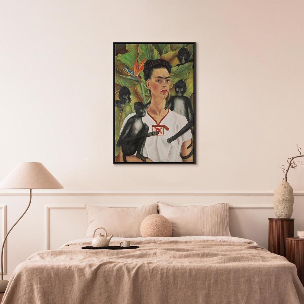 Obraz - Frida Kahlo – Autoportret z małpami