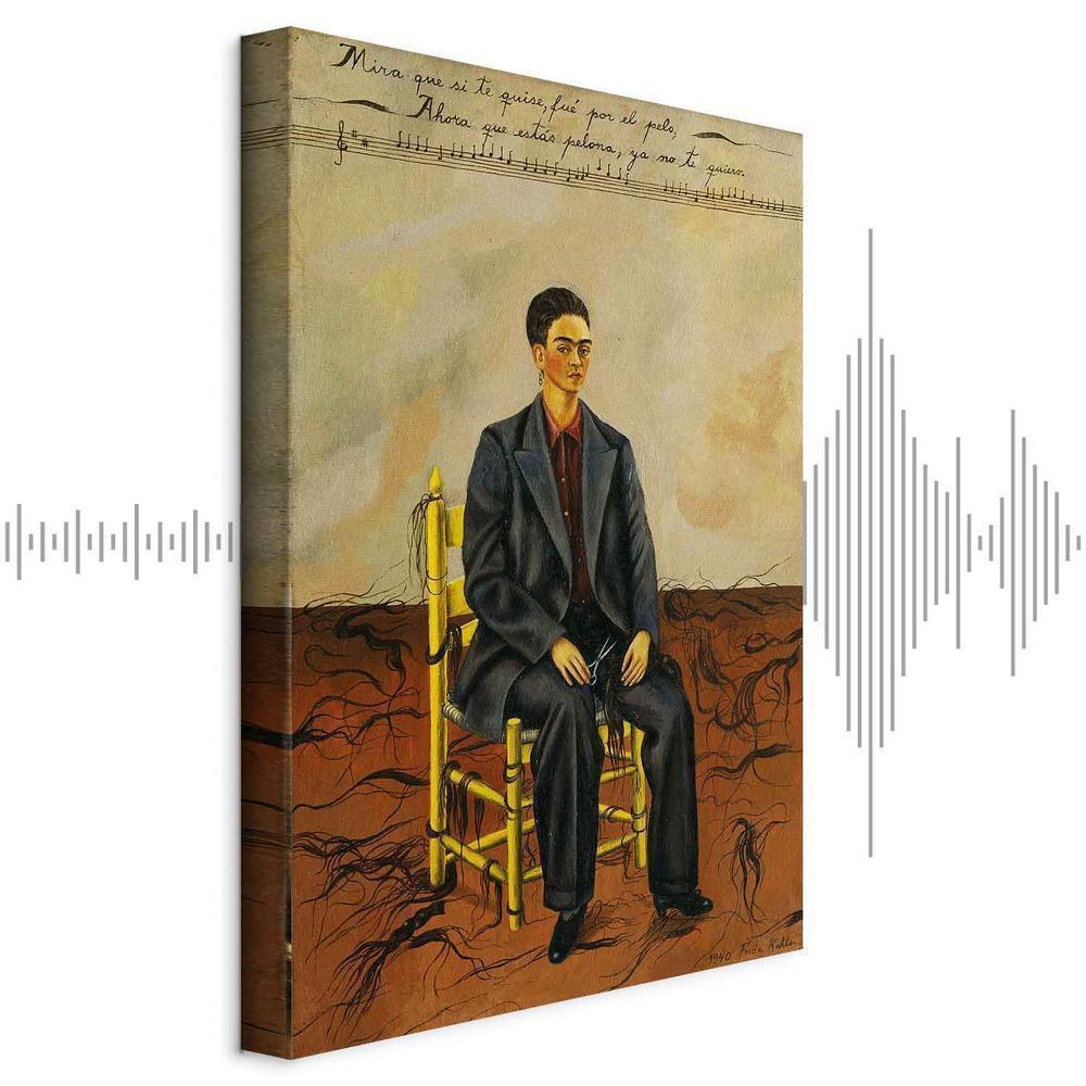 Obraz - Frida Kahlo – Autoportret z obciętymi włosami