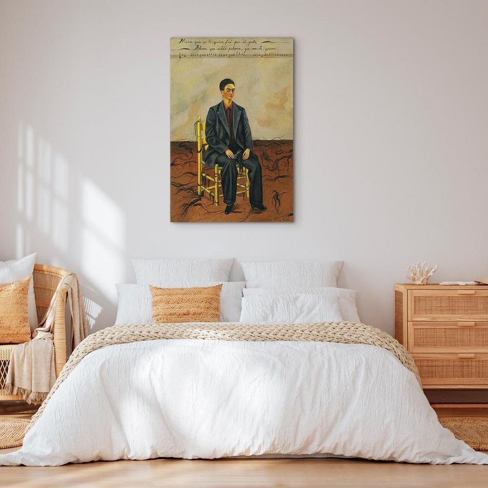 Obraz - Frida Kahlo – Autoportret z obciętymi włosami