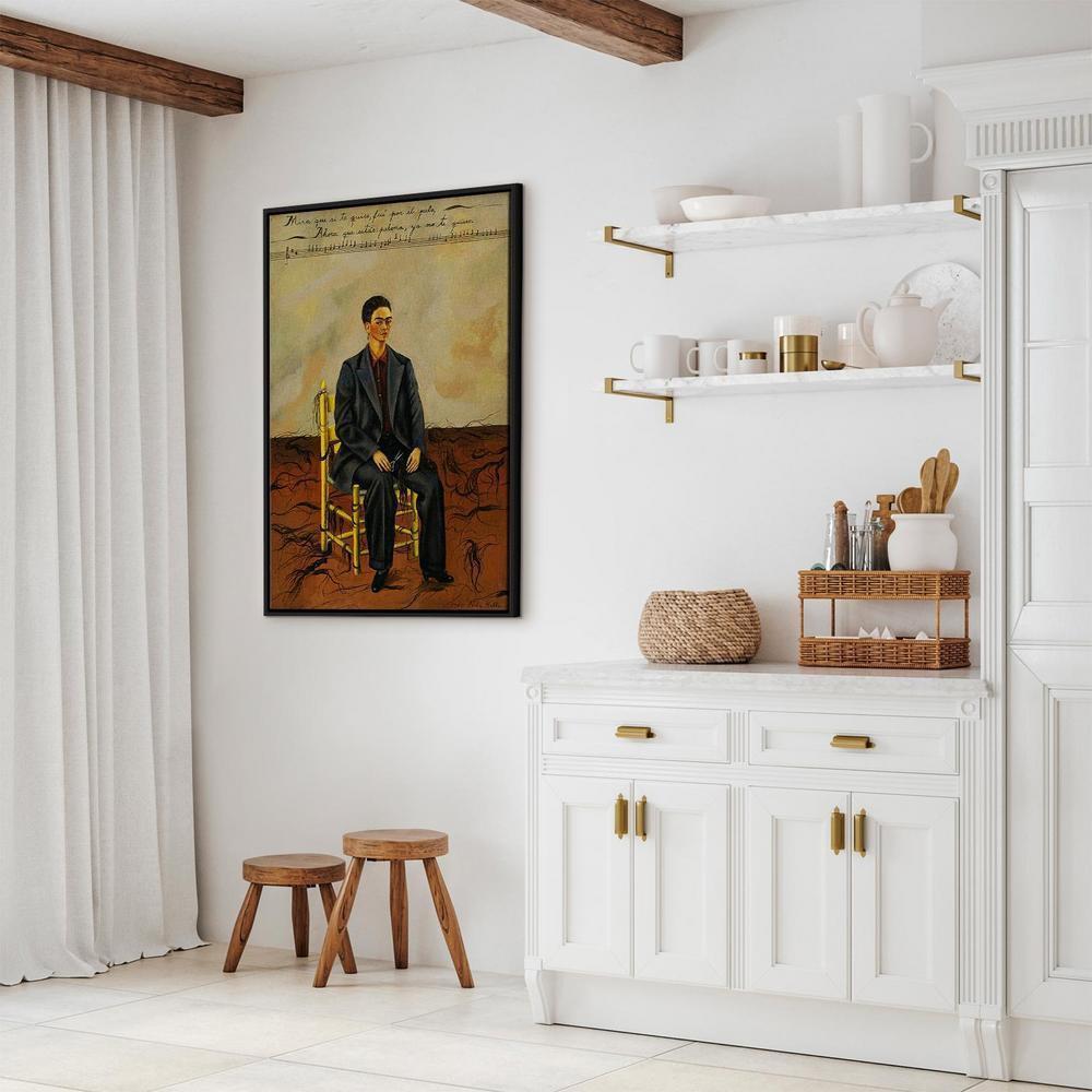 Obraz - Frida Kahlo – Autoportret z obciętymi włosami