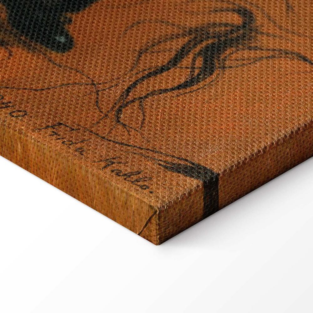 Obraz - Frida Kahlo – Autoportret z obciętymi włosami