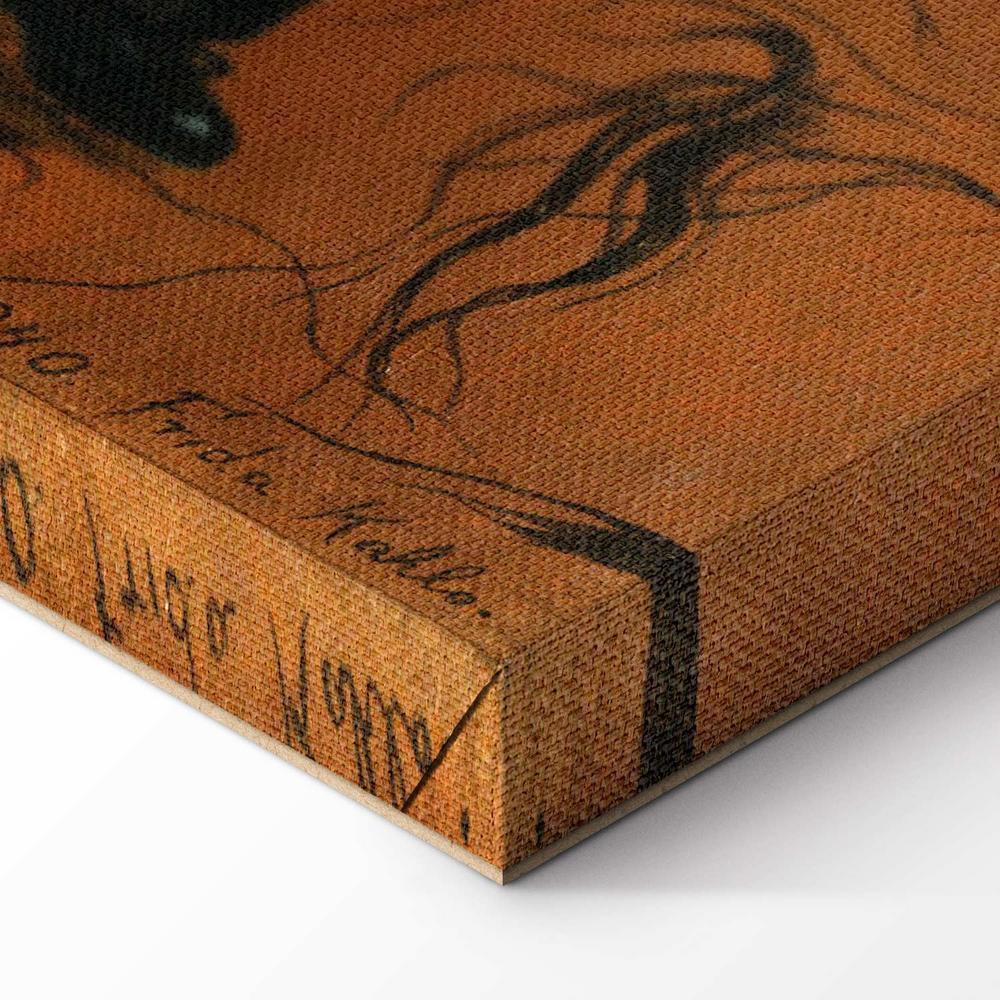 Obraz - Frida Kahlo – Autoportret z obciętymi włosami