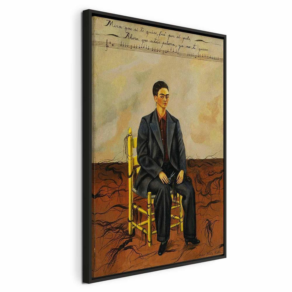 Obraz - Frida Kahlo – Autoportret z obciętymi włosami