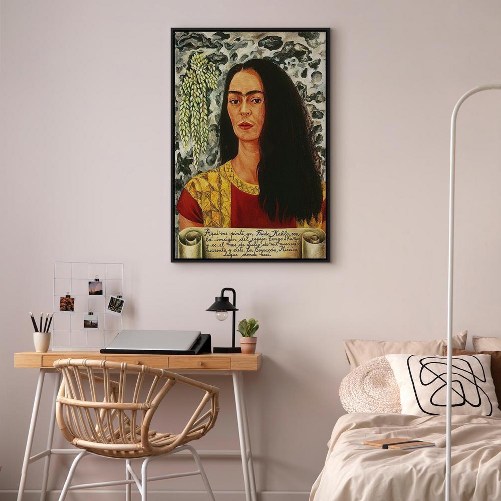 Obraz - Frida Kahlo – Autoportret z rozpuszczonymi włosami