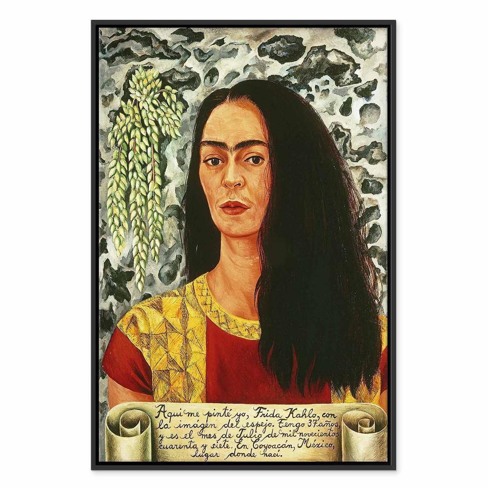 Obraz - Frida Kahlo – Autoportret z rozpuszczonymi włosami