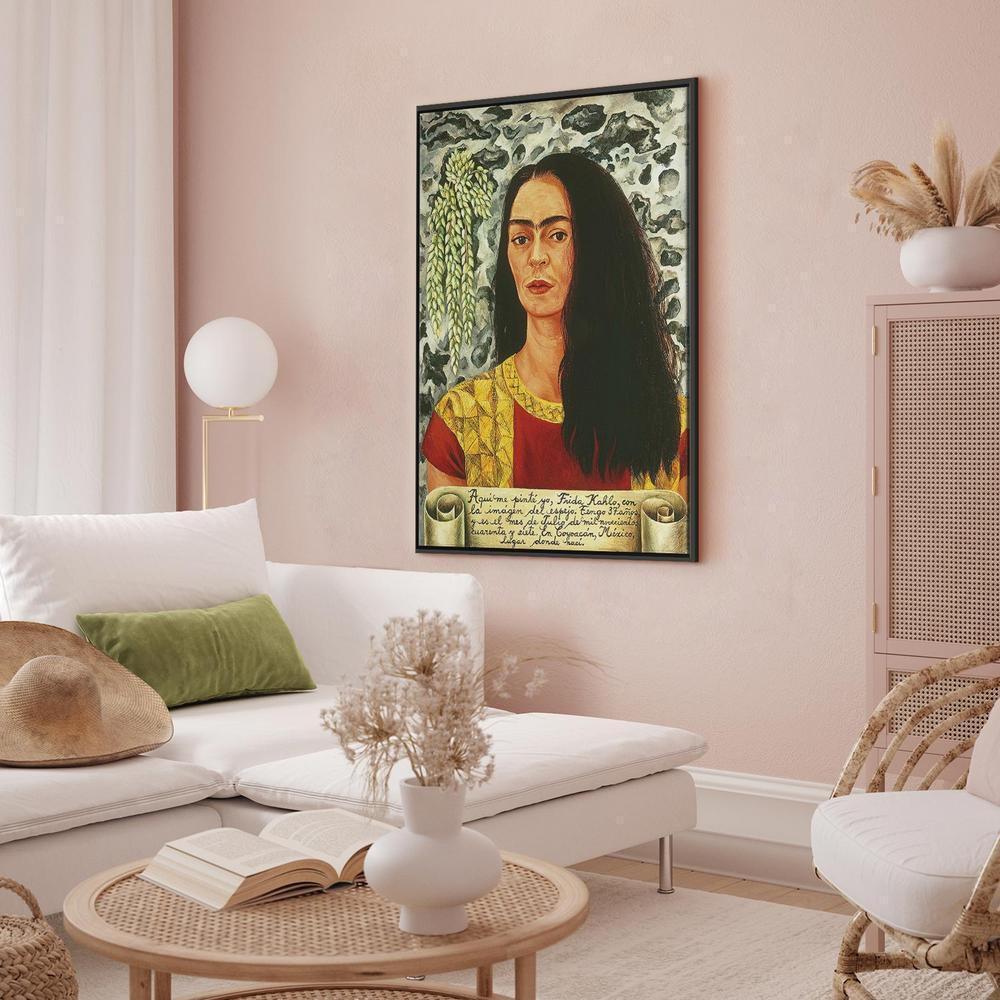 Obraz - Frida Kahlo – Autoportret z rozpuszczonymi włosami