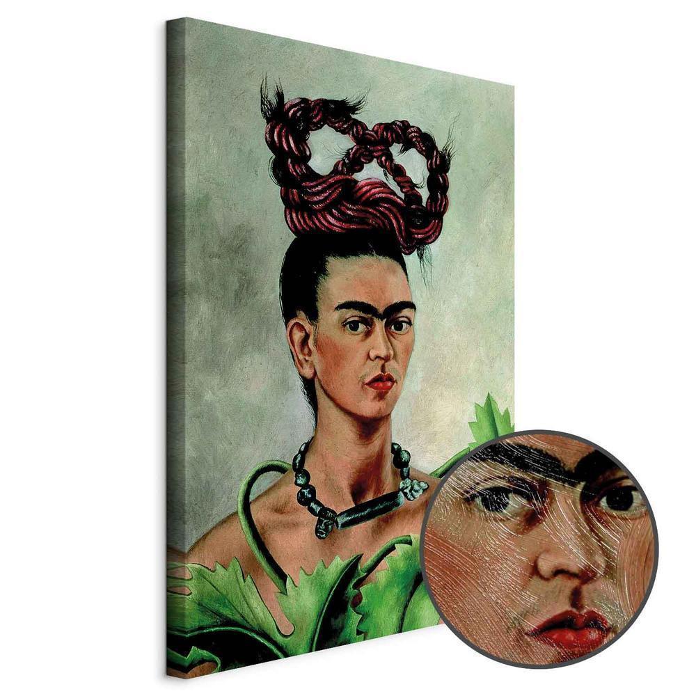 Obraz - Frida Kahlo – Autoportret z warkoczem