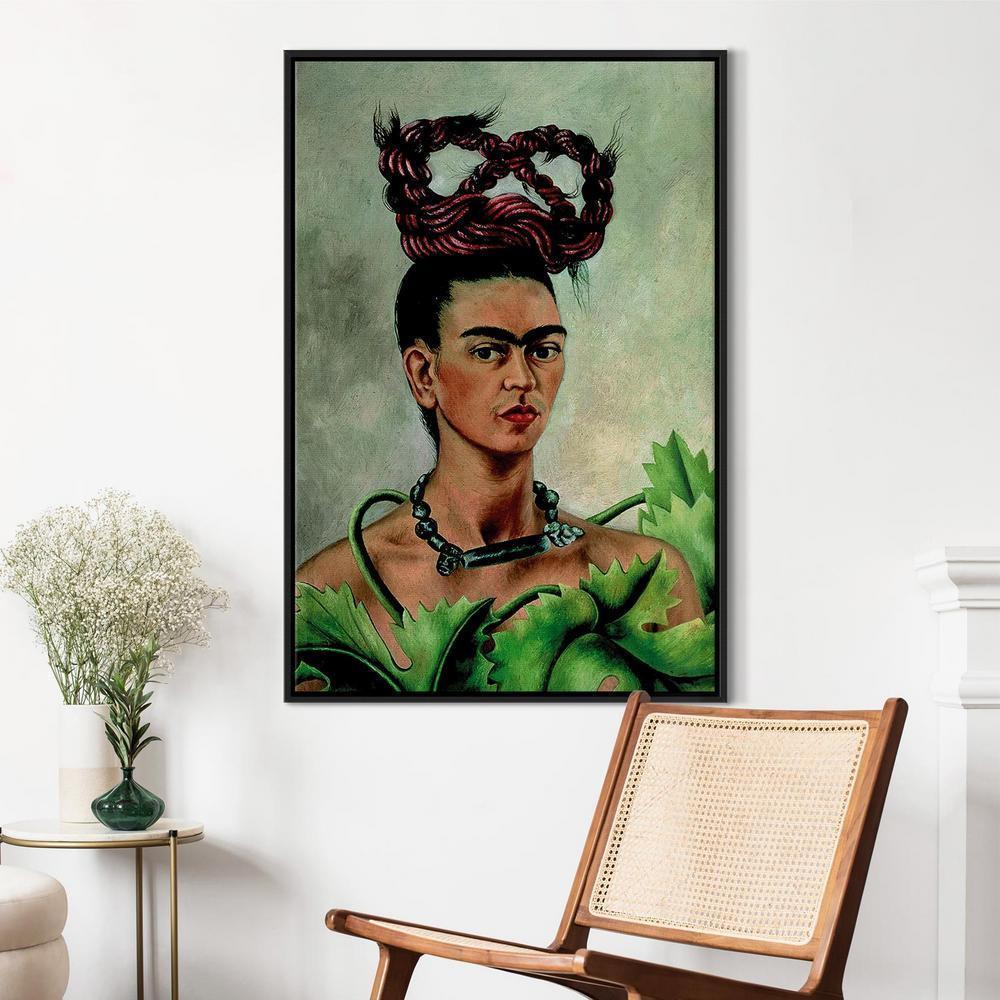 Obraz - Frida Kahlo – Autoportret z warkoczem