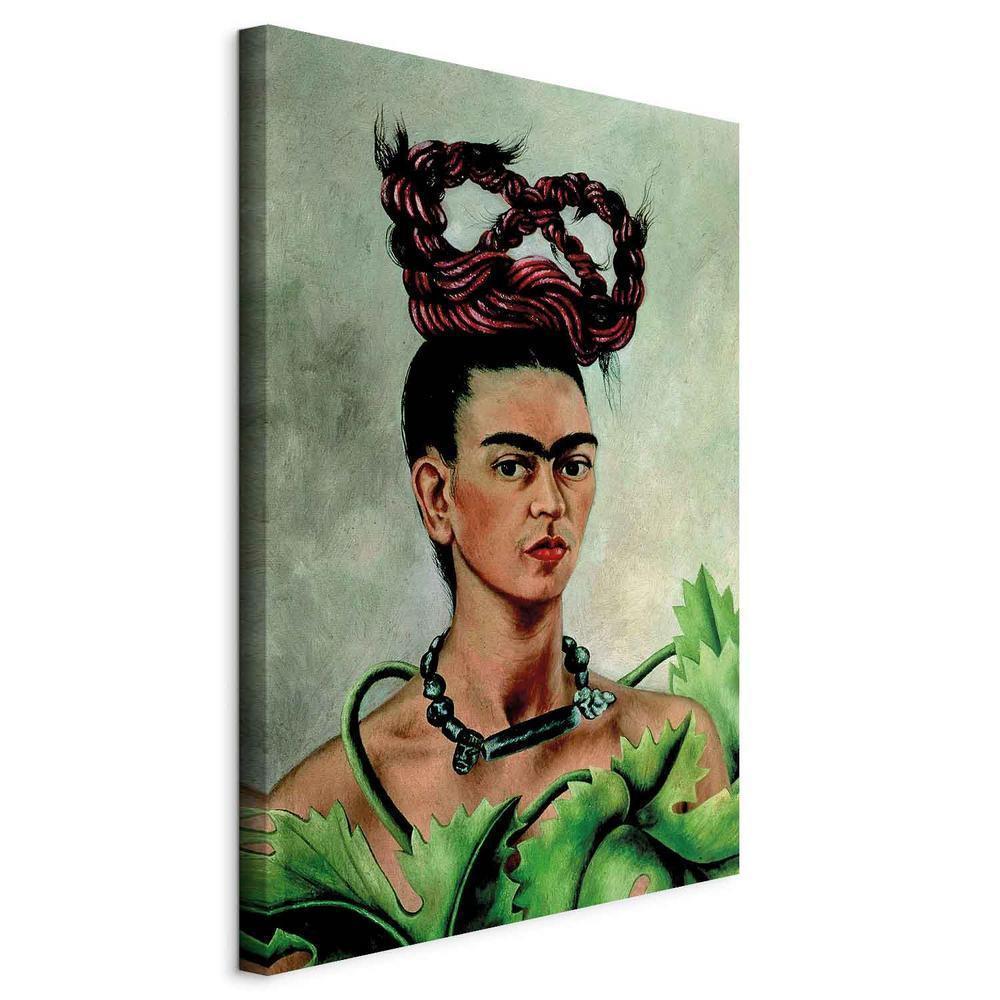 Obraz - Frida Kahlo – Autoportret z warkoczem