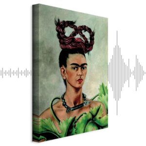 Obraz - Frida Kahlo – Autoportret z warkoczem